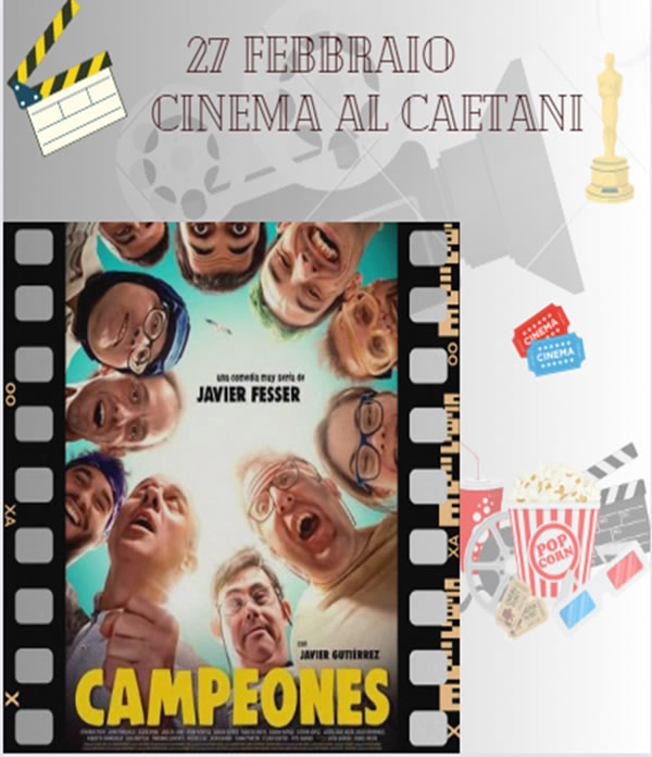 Cinema al Caetani: Campeones